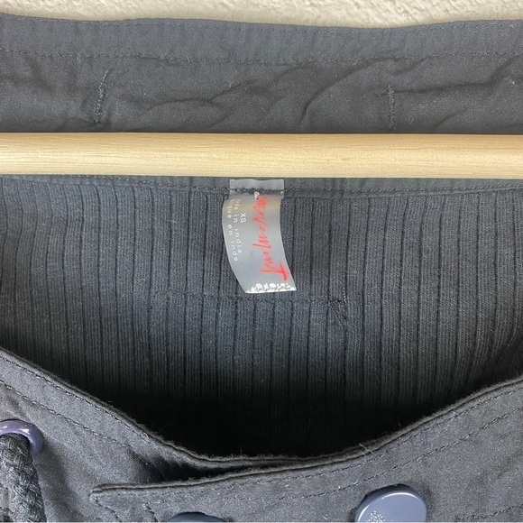 Free People Movement Ribbed Drawstring Neck Knit Top - Picture 4 of 5